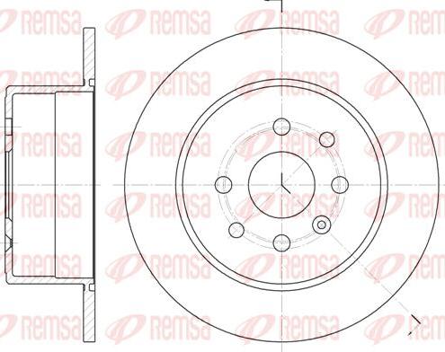 Kawe 6252 00 - Disc frana aaoparts.ro