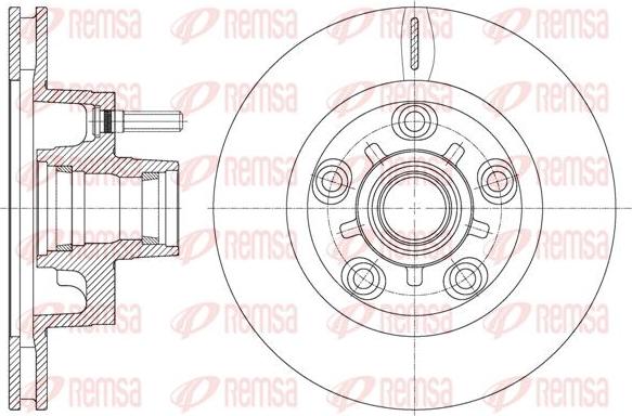 Kawe 62020 10 - Disc frana aaoparts.ro