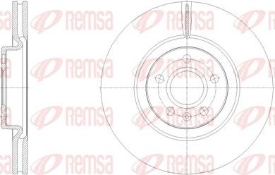 Kawe 62129 10 - Disc frana aaoparts.ro