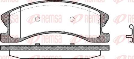 Kawe 0973 02 - Set placute frana,frana disc aaoparts.ro
