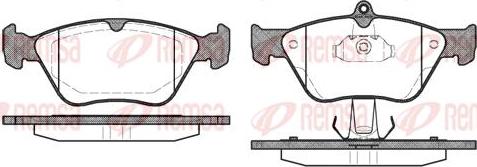Kawe 0468 00 - Set placute frana,frana disc aaoparts.ro
