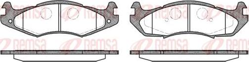 Kawe 0463 00 - Set placute frana,frana disc aaoparts.ro