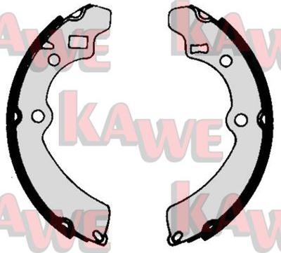 Kawe 05920 - Set saboti frana aaoparts.ro