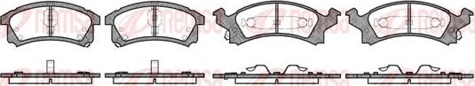Kawe 0538 04 - Set placute frana,frana disc aaoparts.ro