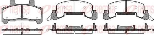 Kawe 0526 02 - Set placute frana,frana disc aaoparts.ro