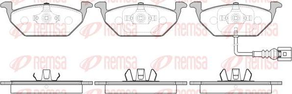 Kawe 0633 41 - Set placute frana,frana disc aaoparts.ro