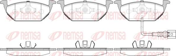 Kawe 0633 31 - Set placute frana,frana disc aaoparts.ro