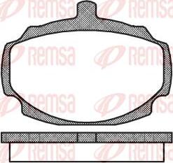 Kawe 0049 00 - Set placute frana,frana disc aaoparts.ro
