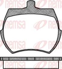 Kawe 0050 00 - Set placute frana,frana disc aaoparts.ro