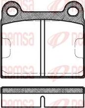 Kawe 0006 60 - Set placute frana,frana disc aaoparts.ro