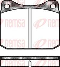 Kawe 0010 00 - Set placute frana,frana disc aaoparts.ro