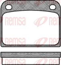 Kawe 0085 00 - Set placute frana,frana disc aaoparts.ro