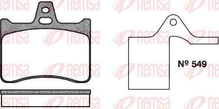 Kawe 0088 10 - Set placute frana,frana disc aaoparts.ro