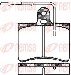 Kawe 0033 14 - Set placute frana,frana disc aaoparts.ro