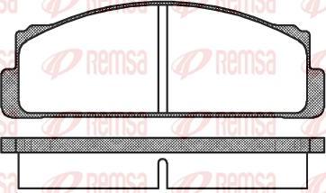 Kawe 0022 00 - Set placute frana,frana disc aaoparts.ro