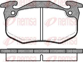 BENDIX 510021 - Set placute frana,frana disc aaoparts.ro