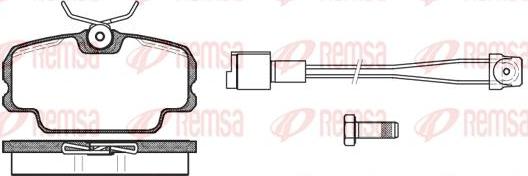 Kawe 0145 11 - Set placute frana,frana disc aaoparts.ro