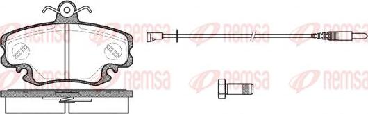 Kawe 0141 30 - Set placute frana,frana disc aaoparts.ro