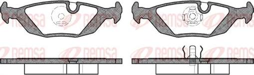 Kawe 0155 00 - Set placute frana,frana disc aaoparts.ro