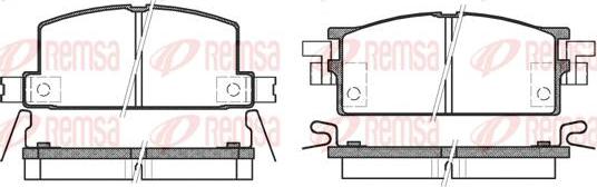 Kawe 0153 04 - Set placute frana,frana disc aaoparts.ro