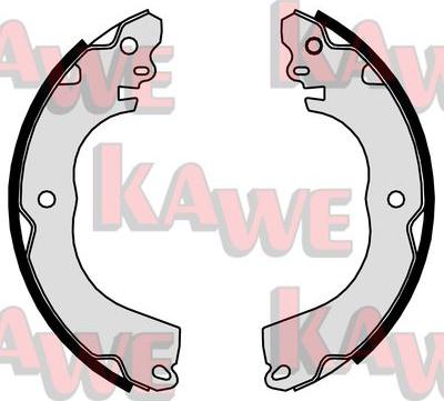 Kawe 01097 - Set saboti frana aaoparts.ro