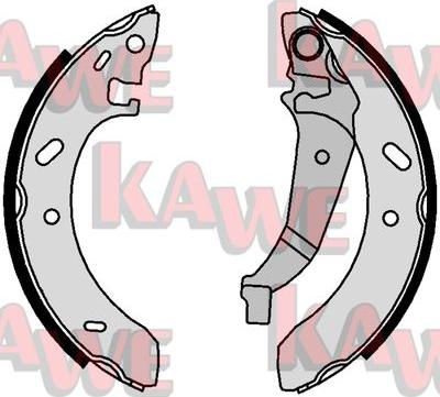Kawe 01059 - Set saboti frana aaoparts.ro