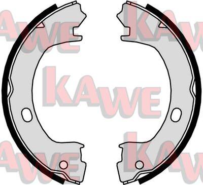 Kawe 01015 - Set saboti frana, frana de mana aaoparts.ro