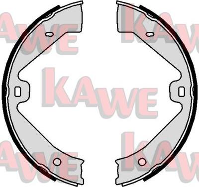 Kawe 01085 - Set saboti frana, frana de mana aaoparts.ro