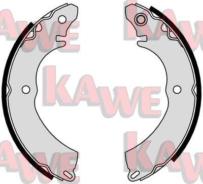 Kawe 01028 - Set saboti frana aaoparts.ro