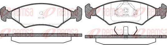 Kawe 0119 15 - Set placute frana,frana disc aaoparts.ro