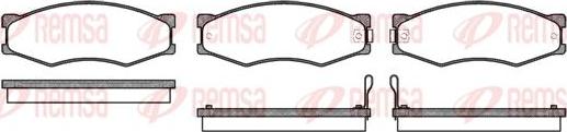 Kawe 0184 02 - Set placute frana,frana disc aaoparts.ro