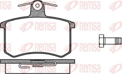 Kawe 0135 00 - Set placute frana,frana disc aaoparts.ro