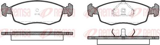 Kawe 0172 00 - Set placute frana,frana disc aaoparts.ro