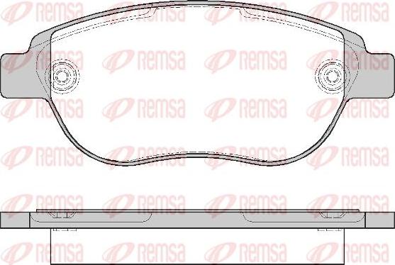 Kawe 0841 00 - Set placute frana,frana disc aaoparts.ro