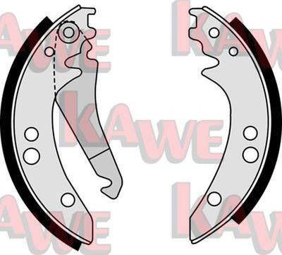 Kawe 08410 - Set saboti frana aaoparts.ro