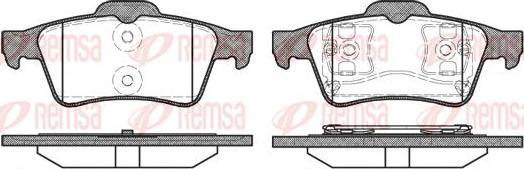 Kawe 0842 00 - Set placute frana,frana disc aaoparts.ro