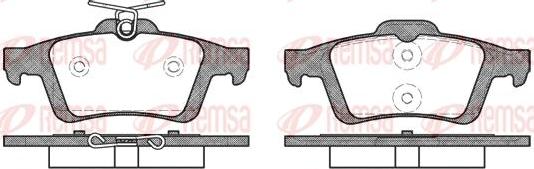 Kawe 0842 30 - Set placute frana,frana disc aaoparts.ro