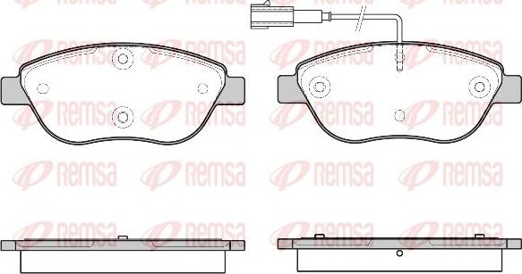 Kawe 0859 45 - Set placute frana,frana disc aaoparts.ro
