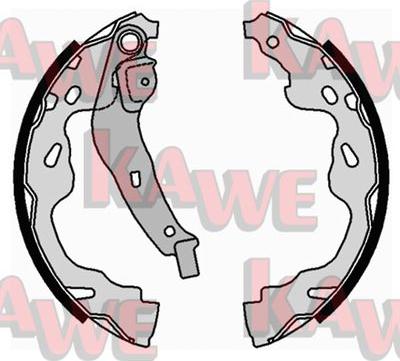 Kawe 08660 - Set saboti frana aaoparts.ro