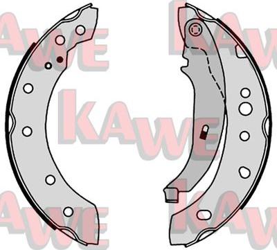 Kawe 08680 - Set saboti frana aaoparts.ro
