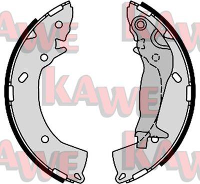 Kawe 08670 - Set saboti frana aaoparts.ro