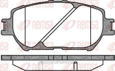 AISIN SN687 - Set placute frana,frana disc aaoparts.ro