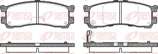 Kawe 0399 21 - Set placute frana,frana disc aaoparts.ro