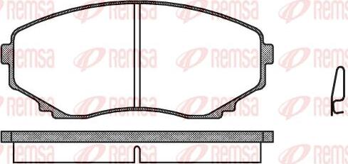 Kawe 0397 00 - Set placute frana,frana disc aaoparts.ro