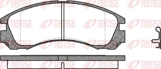 Kawe 0354 22 - Set placute frana,frana disc aaoparts.ro