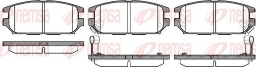 Kawe 0356 12 - Set placute frana,frana disc aaoparts.ro