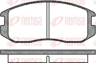 Kawe 0357 00 - Set placute frana,frana disc aaoparts.ro