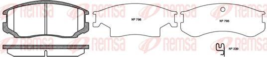 Kawe 0357 22 - Set placute frana,frana disc aaoparts.ro