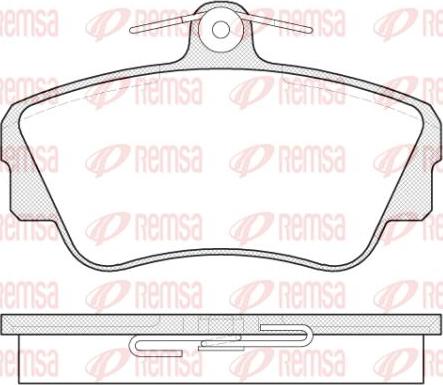 Kawe 0309 00 - Set placute frana,frana disc aaoparts.ro