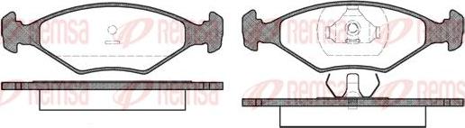 Kawe 0301 00 - Set placute frana,frana disc aaoparts.ro
